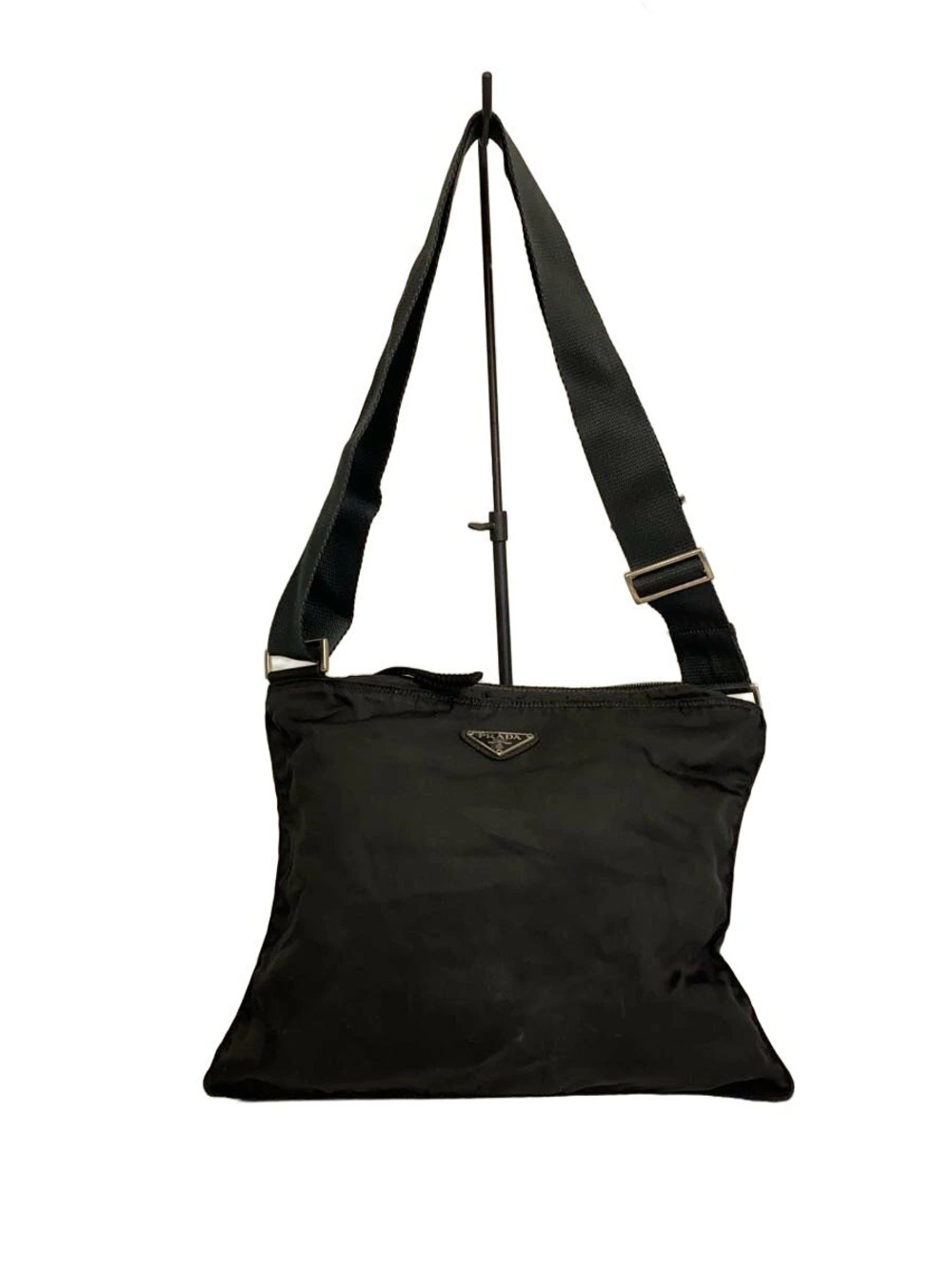 Prada Tessuto Shoulder Bag Black